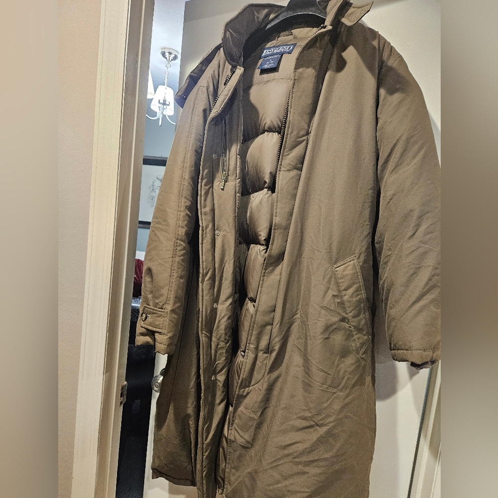 Lands' End Men's Full Length Down Parka